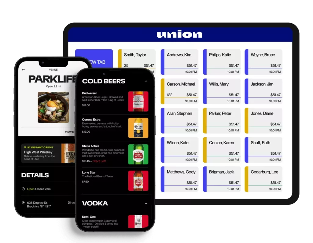 Union hospitality platform